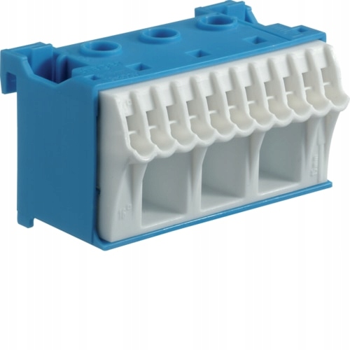 Blok samozacisków 63A niebieski 3x16 +11x4mm2 KN14N Hager QuickConnect