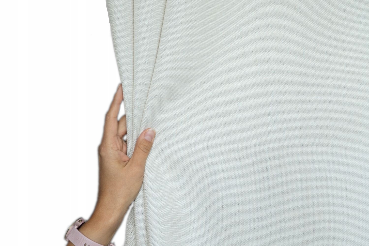 Zatemňovací Záclony Do Obývacího Pokoje Na Pásce 100x395 Špinavý Bílý Hampton