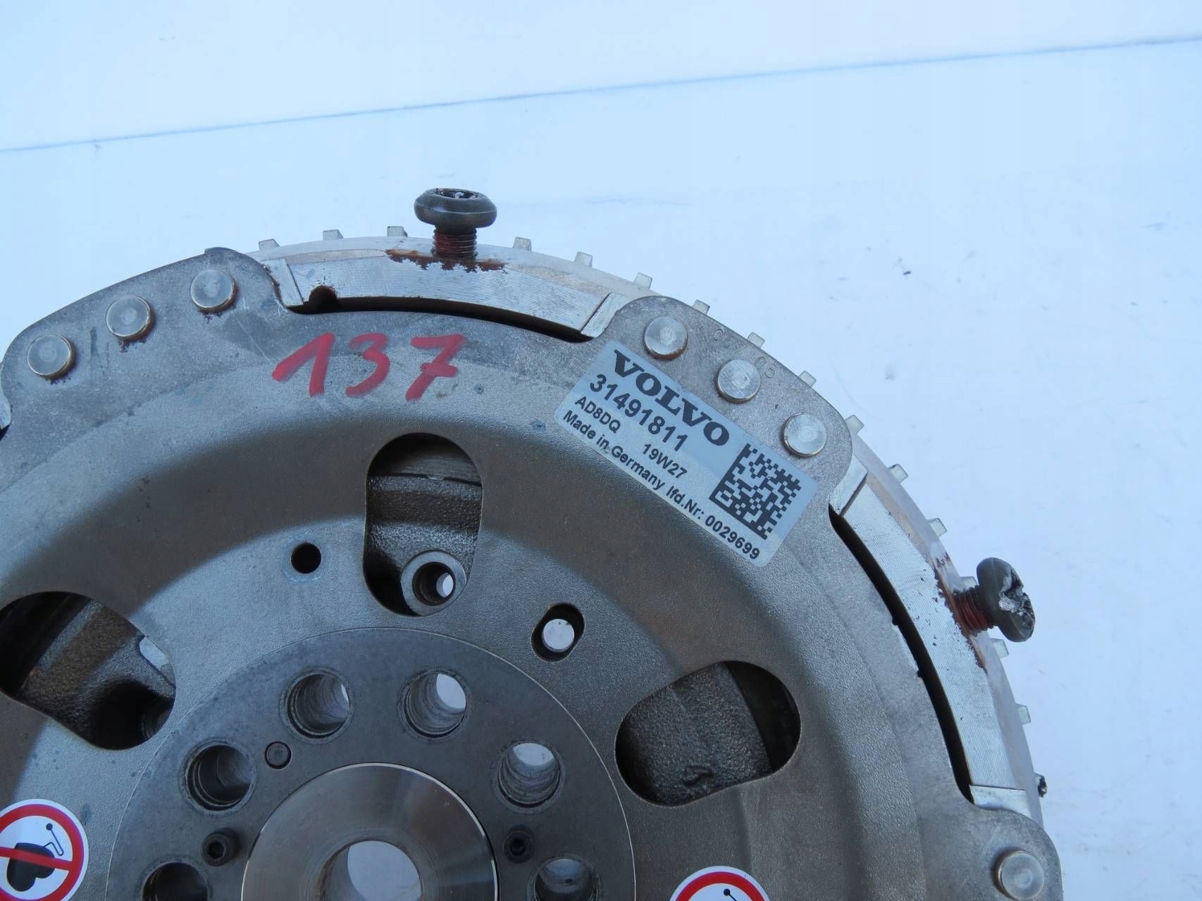 engine electrical wheel flywheel VOLVO V90 T8 HYBRYDA 31491811
