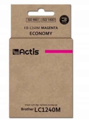 Actis, Tusz do Brother KB-1240M (zamiennik LC1240M) magenta (purpurowy)