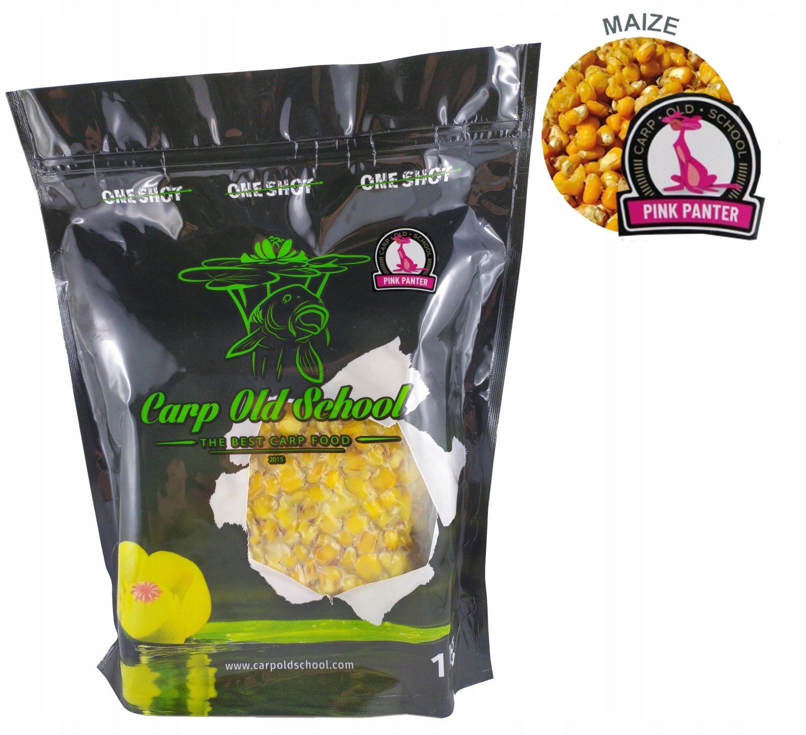 Carp Old School Ziarna Kukurydza Pink Panter 1kg
