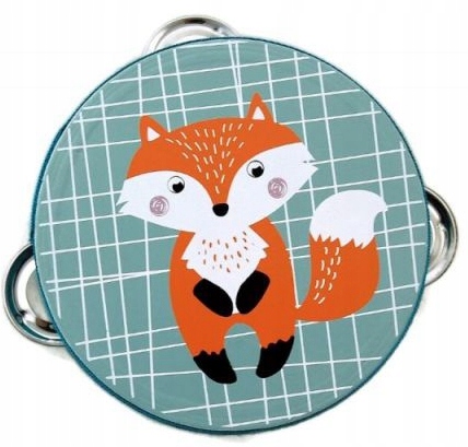 ADAM TOYS TAMBURYN Z LIS LISEK DLA DZIECI 3+ Kod producenta N4026