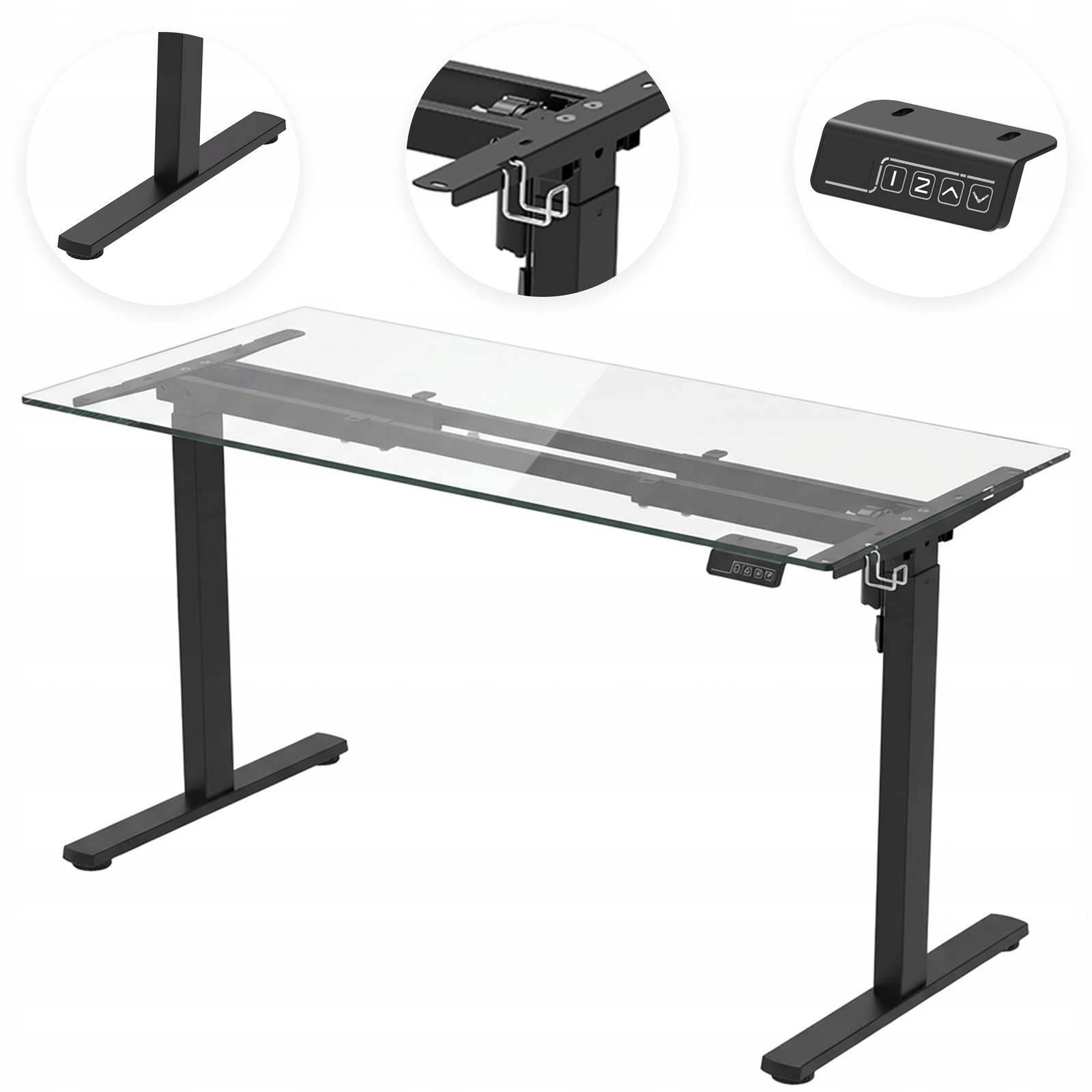 Stelaż Elektryczny do Biurka Nogi Spacetronik Rama Biurka elektrycznego