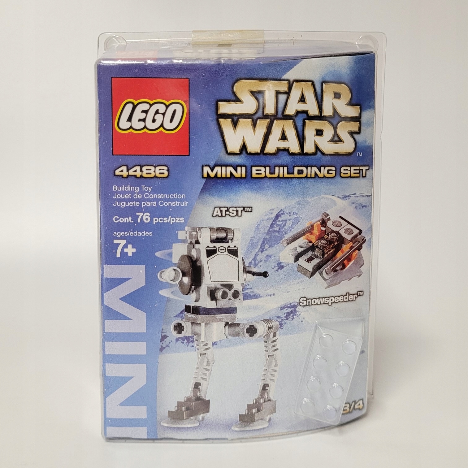 4486 Lego Star Wars At-st Hoth Snowspeeder mini Misb 2003