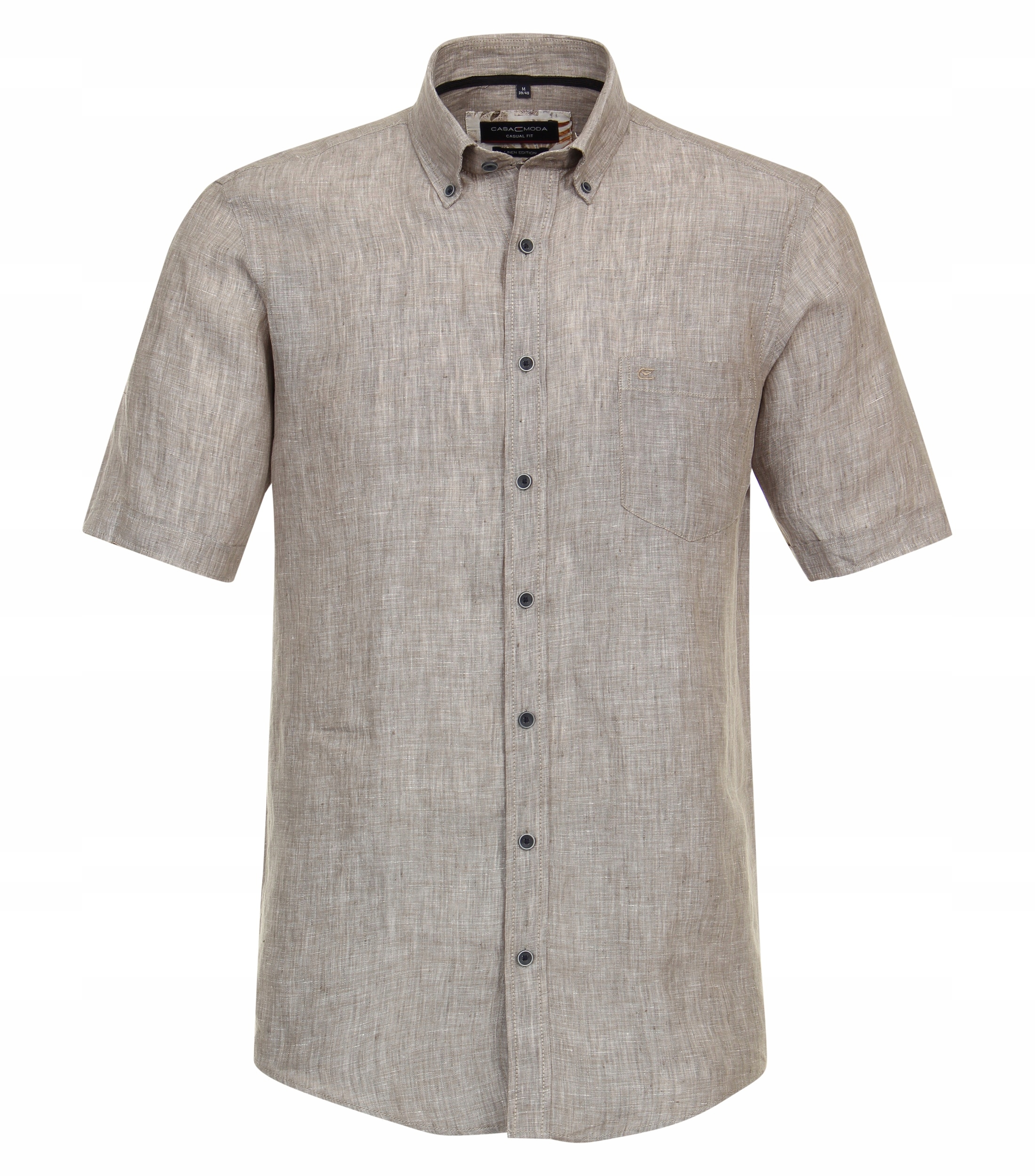 Casamoda Velké Rozměry Lněná Košile 2XL 140 Cm