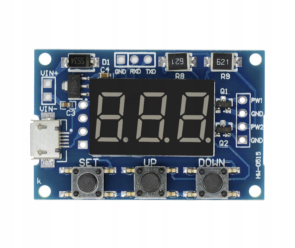 generator 2 x PWM 1Hz-150 Khz 5 V-30 V + wyśw. LCD Rodzaj programator