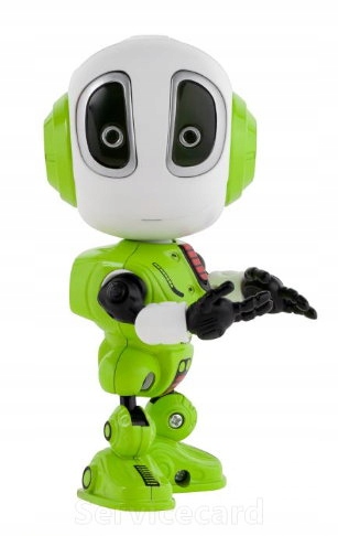 

Robot Rebel Voice Green powtarza świeci rusza się