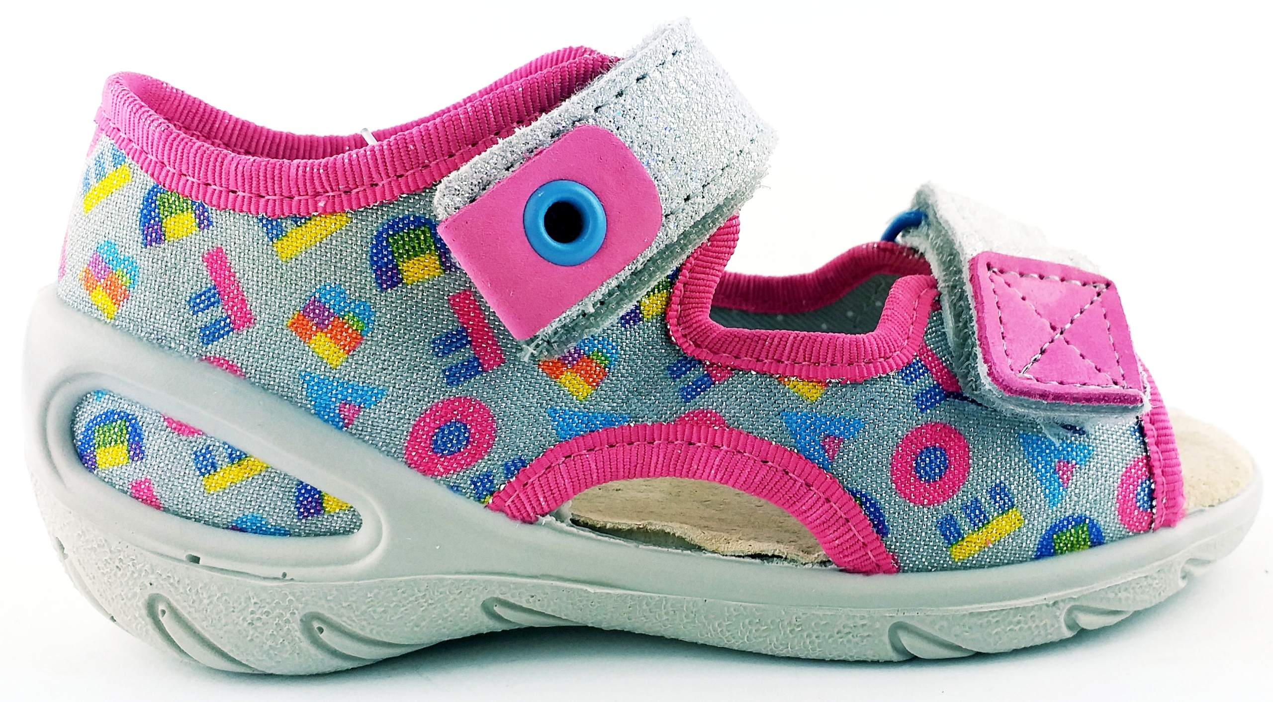 

Kapcie Befado tenisówki sunny wkł.skóra na rzep 21