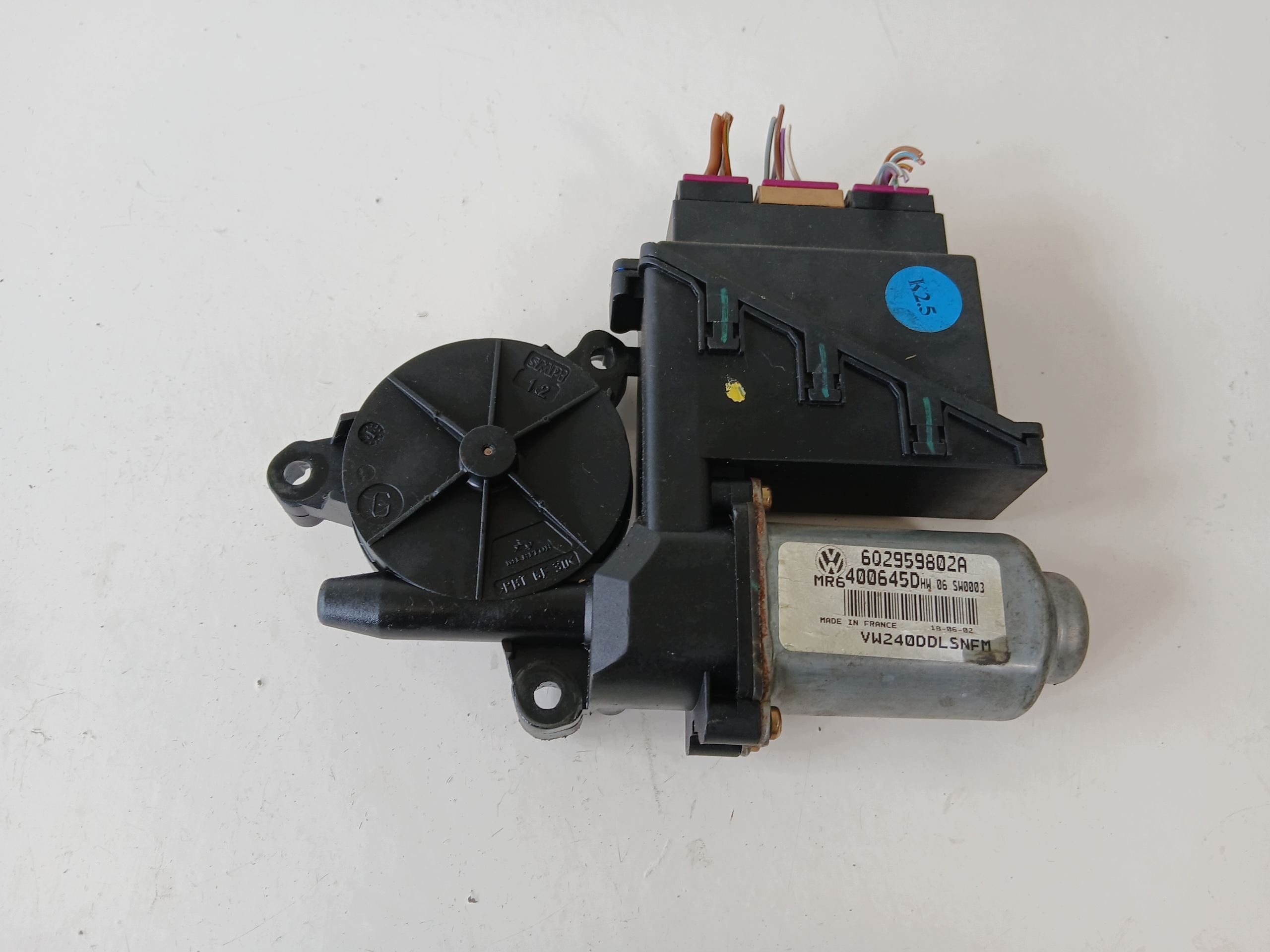VW POLO 9N SEAT IBIZA III mini motor windows left front 6Q2959802A