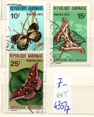Gabon 44 T , nr 435/ 7