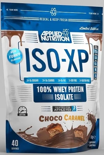 Applied Nutrition – Iso-xp, Choco Caramel, prášek, 1000 g