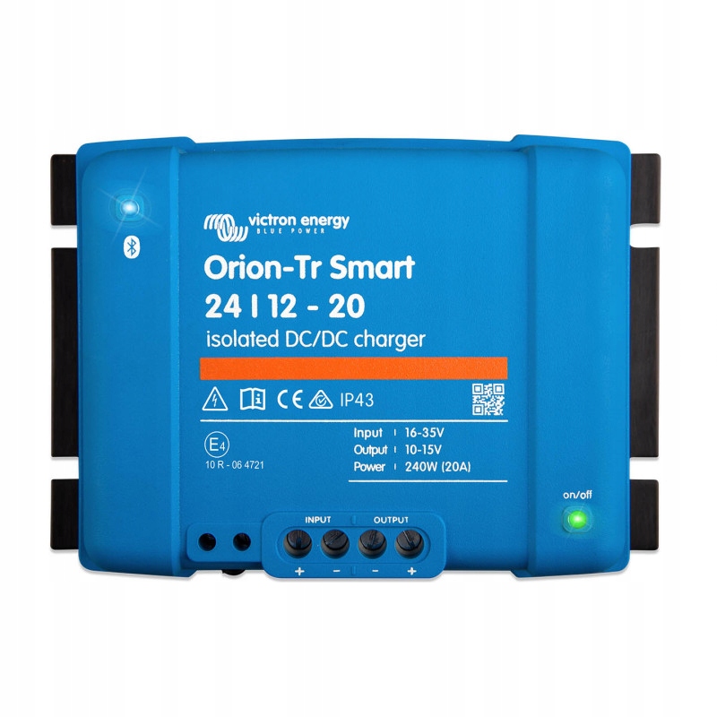 ORI241224120 - Orion-TR Smart 24/12-20A Isolated DC-DC charger