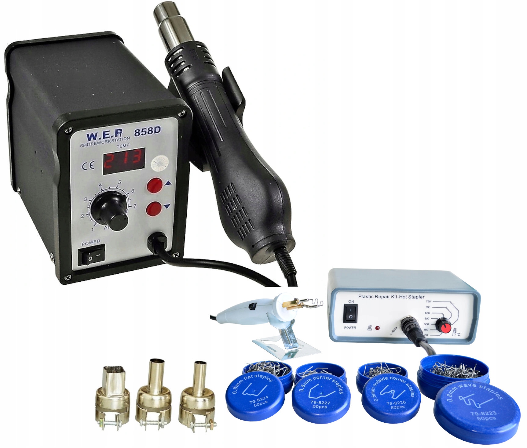 ZSZYWACZ PLASTIKU Zszywarka do plastiku WEP 858D