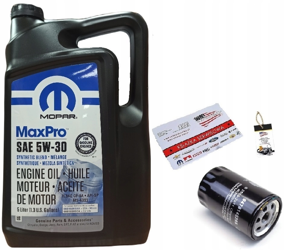 

Mopar 5W30 Filtry Jeep Liberty 3,7 02-06