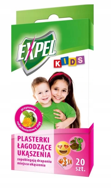 

Plasterki Na Ukąszenia Komarów Dla Dzieci 20SZT