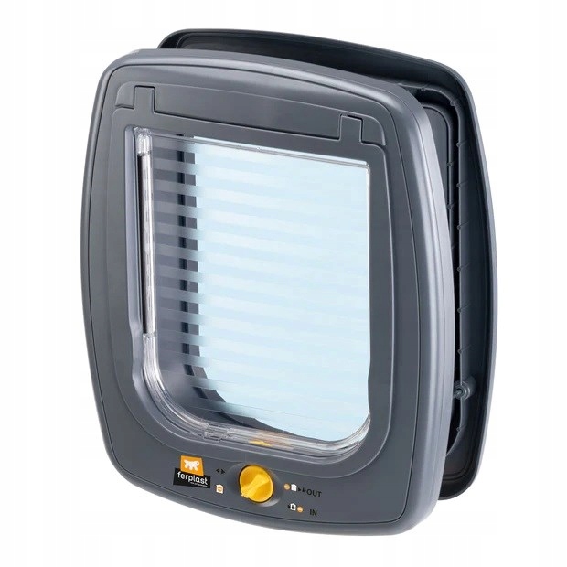 Levně Křídlová dvířka Ferplast 26,2 x 31,2 cm šedá