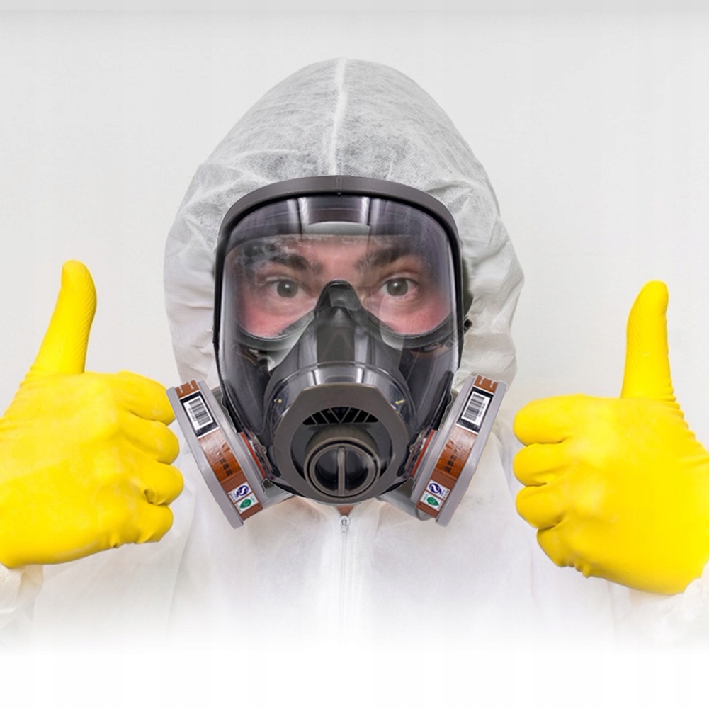 MASKA PRZECIWGAZOWA GAZOWA GOGLE OCHRONNE+ FILTR Model O90