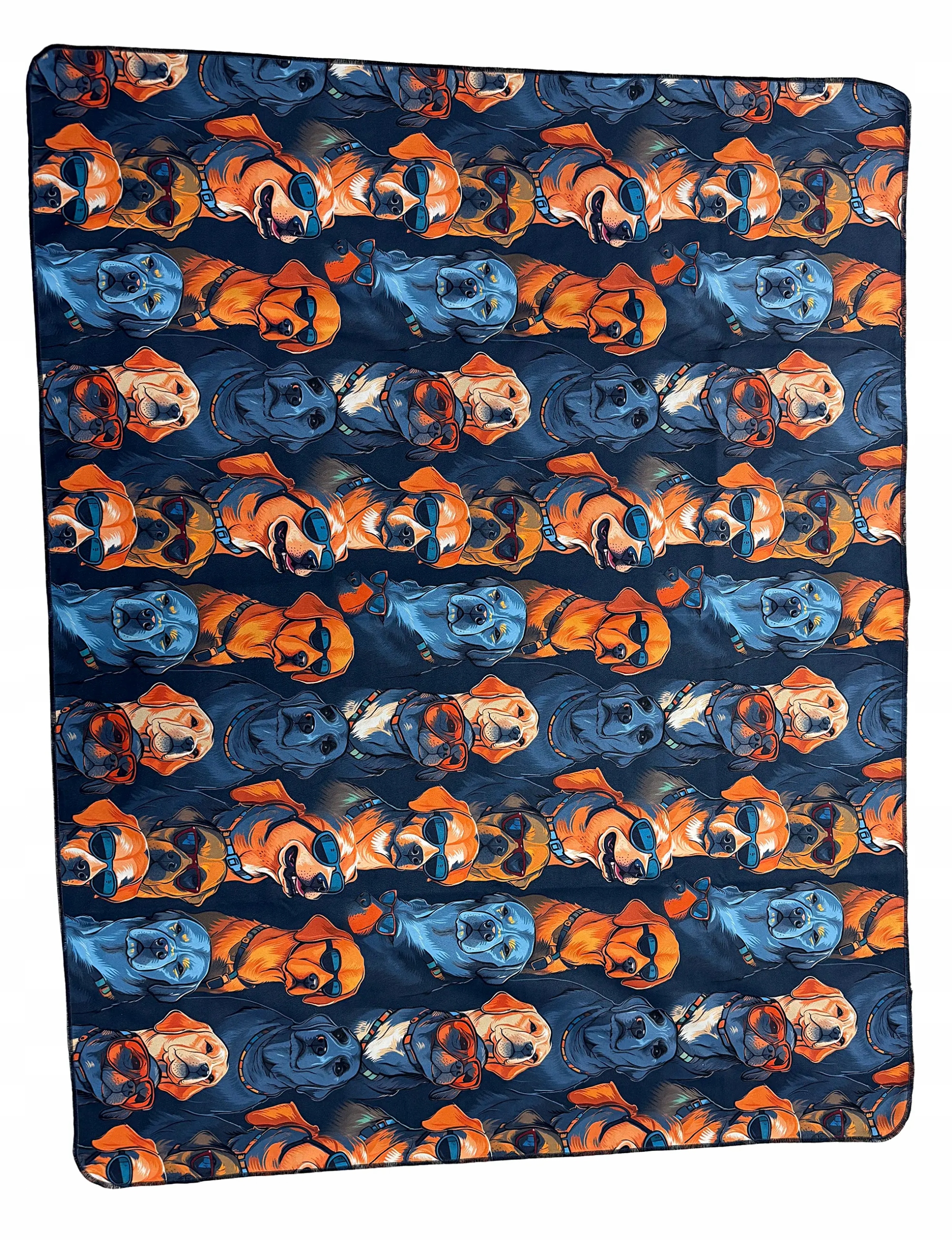 Levně Rychleschnoucí ručník 80 x 150 cm z mikrovlákna Psy Zepnij made in poland