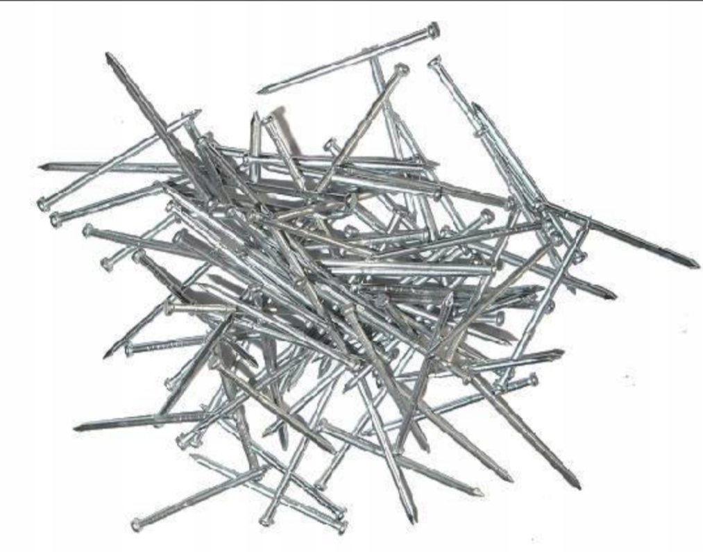 

Gwoździe Boazeryjne Stolarskie Ocynk 2x40mm 1KG