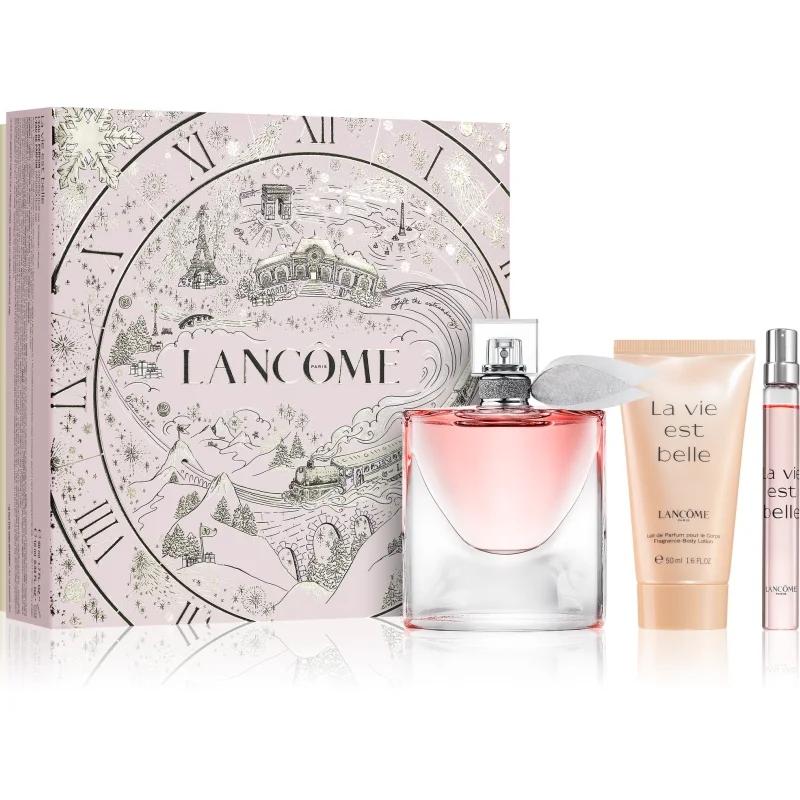 Lancôme La Vie Est Belle zestaw 50 ml edp+ balsam do ciała 50 ml+10ml edp