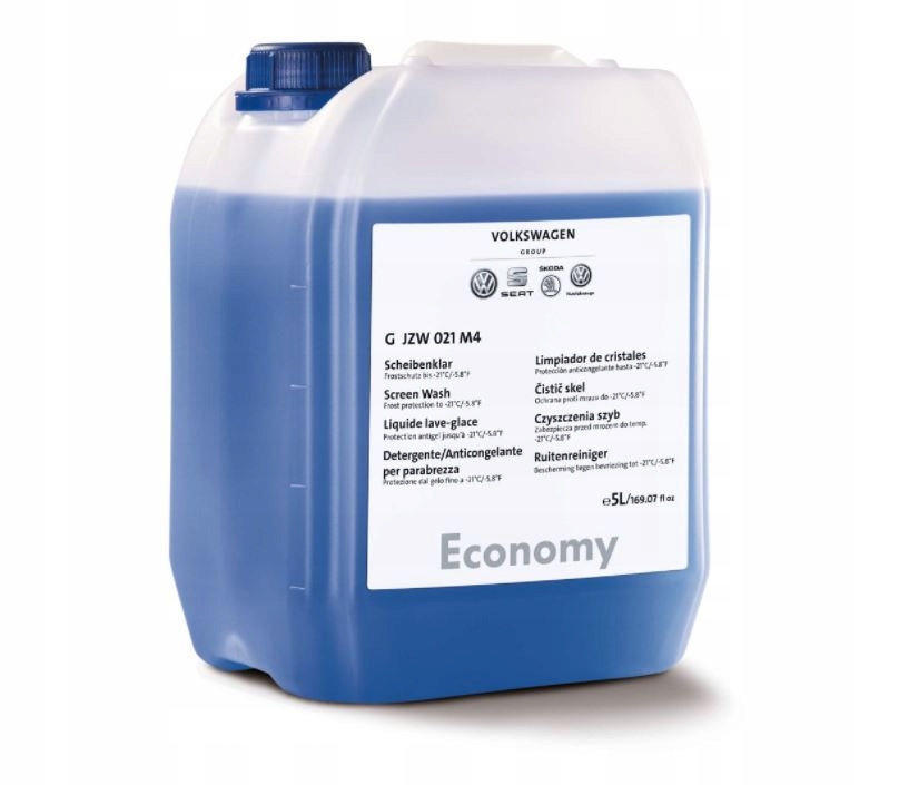 

Płyn Zimowy Gotowy 5L Economy Audi Vw Skoda 21c