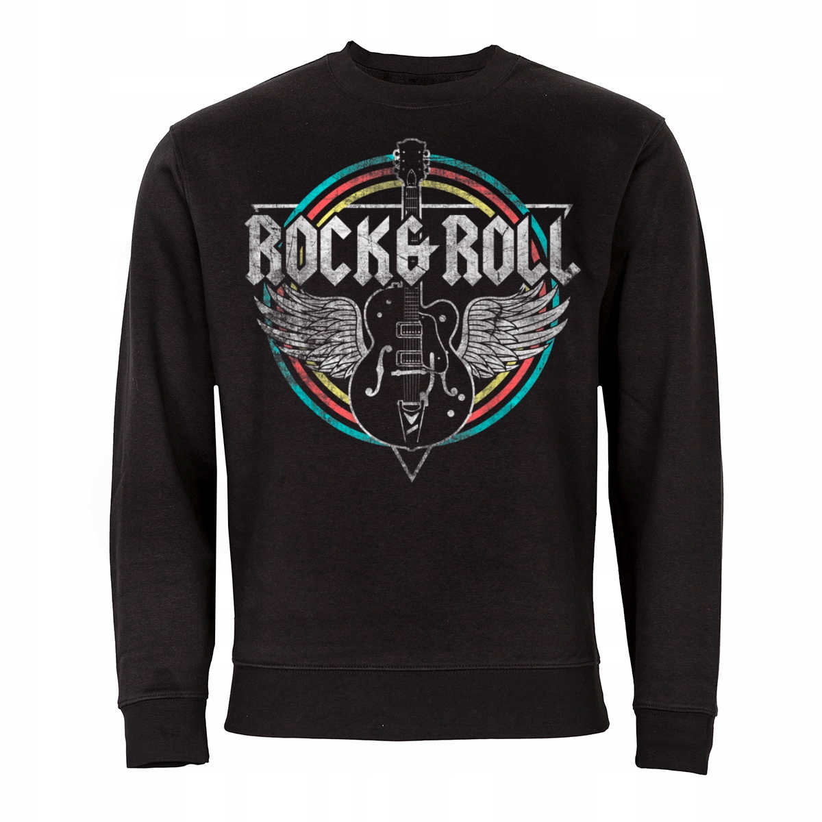 

Czarna Bluza Muzyczna Dla Muzyka Rock And Roll