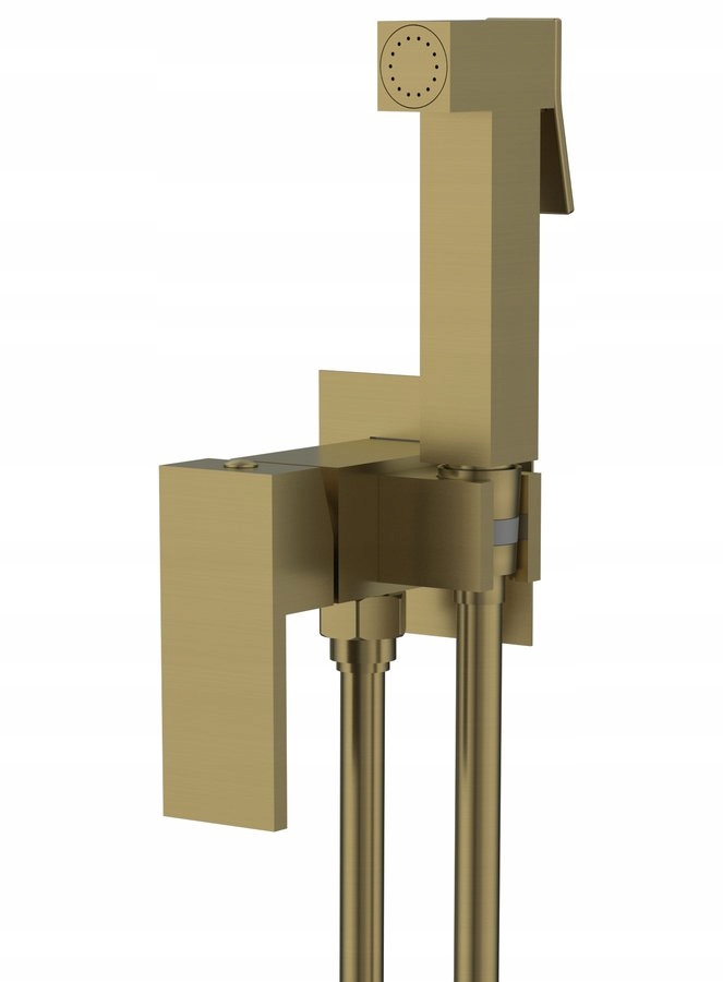 Podomietková bidetová batéria Sapho Cubemix zlatá