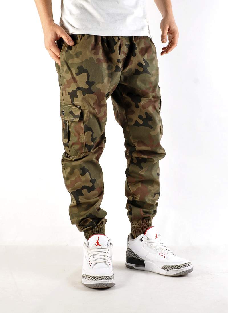 Spodnie XXL Bossline Cargo H Joggery Moro bojówki Marka Bossline