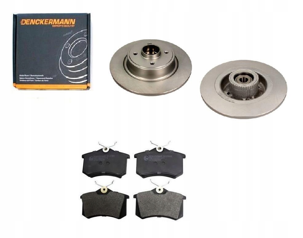 Kotouče Ložiskové Destičky Megane A Kombi Zadní Sada