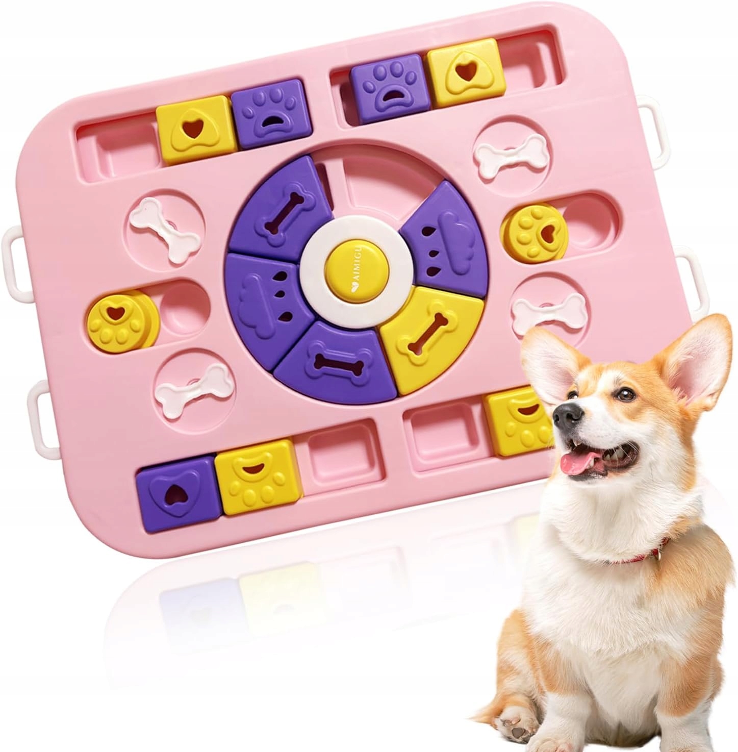 Levně Vzdělávací Hra Pro Psy Velká Hračka Hračka 39 CM Na Léčby