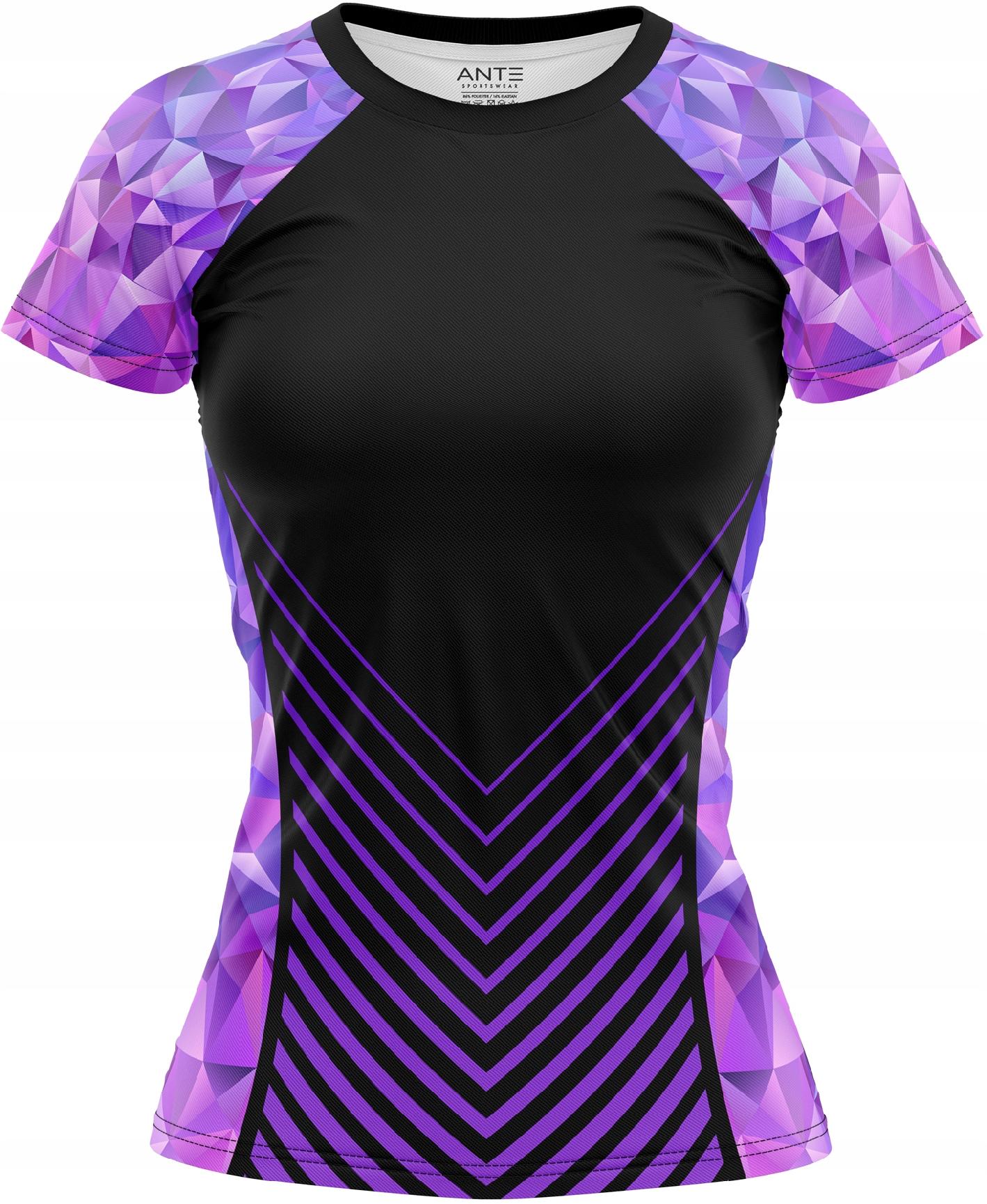 Koszulka Damska Termoaktywna Bieganie Fitness XXL