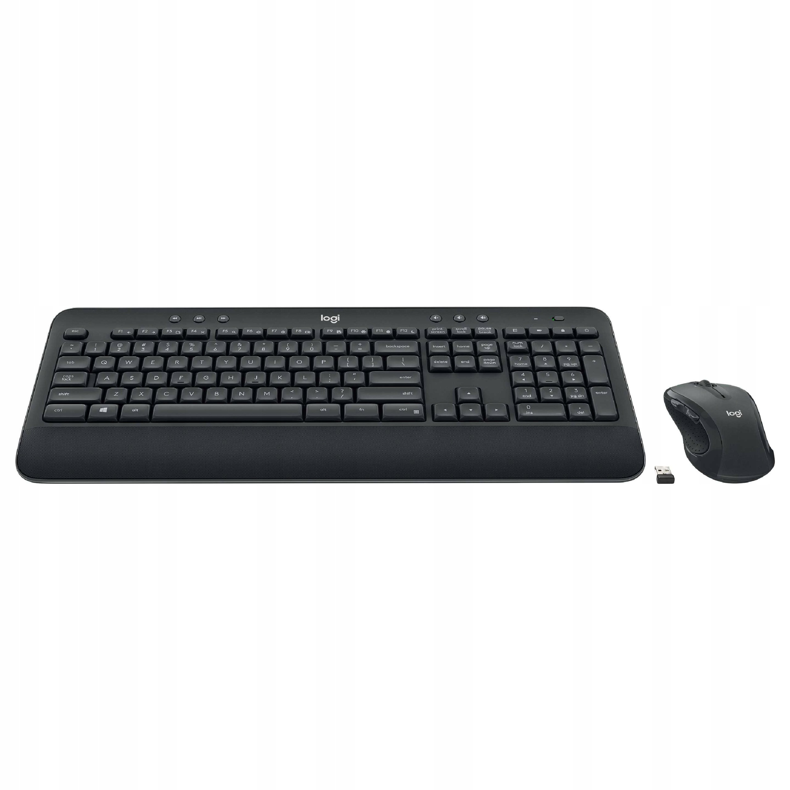 Logitech bezdrôtová súprava klávesnice a myši MK545, nemecká Qwertz, čierna