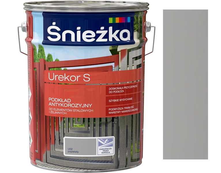 

Śnieżka Urekor S Antykorozyjny Popielaty 5L