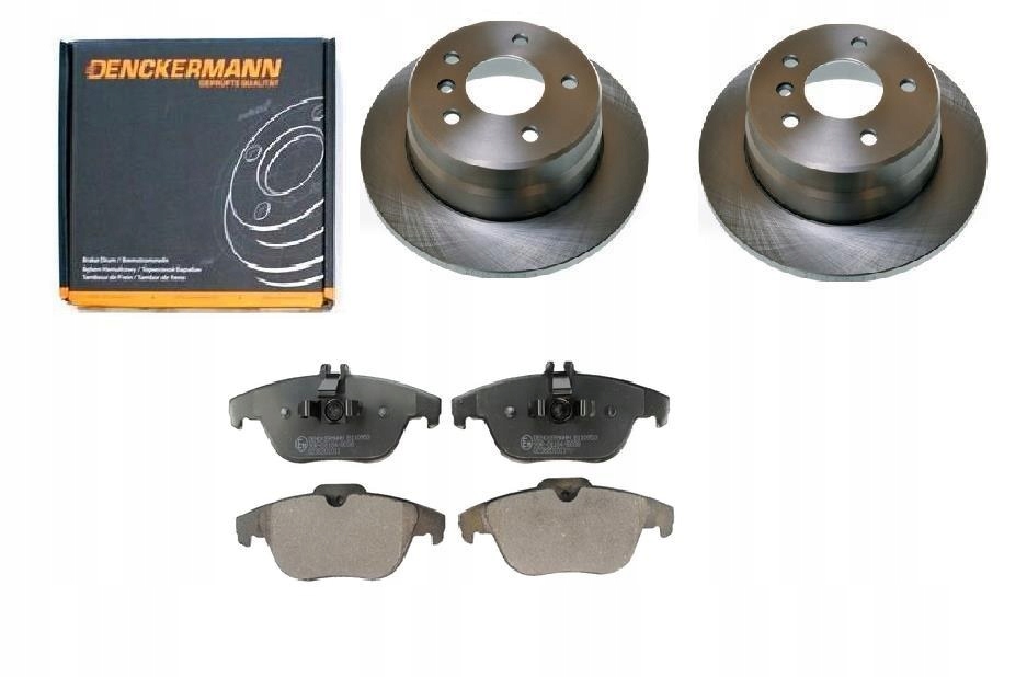 Kotouče Mercedes C Klasa W204 Zadní 278 MM