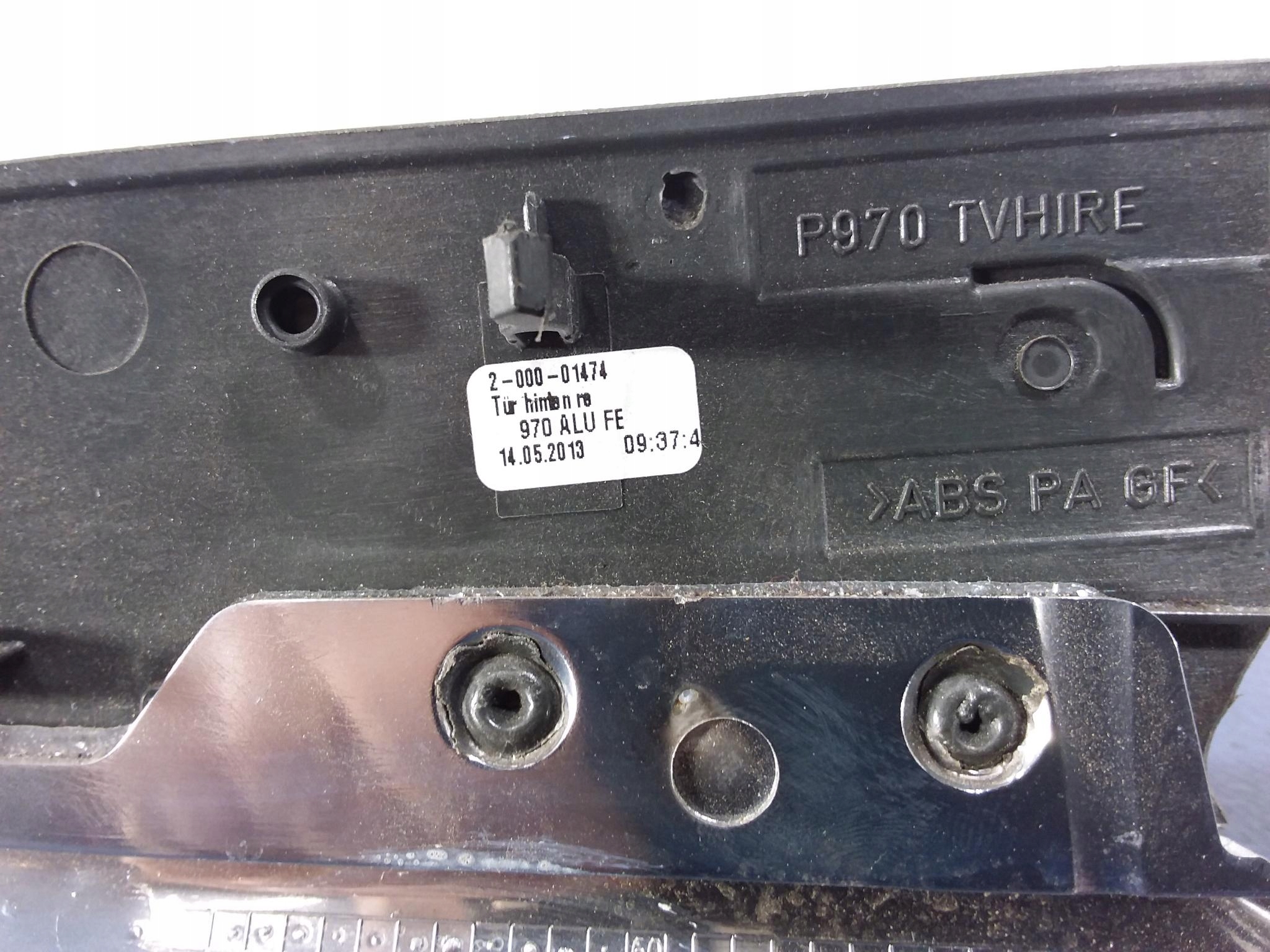 PORSCHE PANAMERA и 970 декор дверь задняя правый