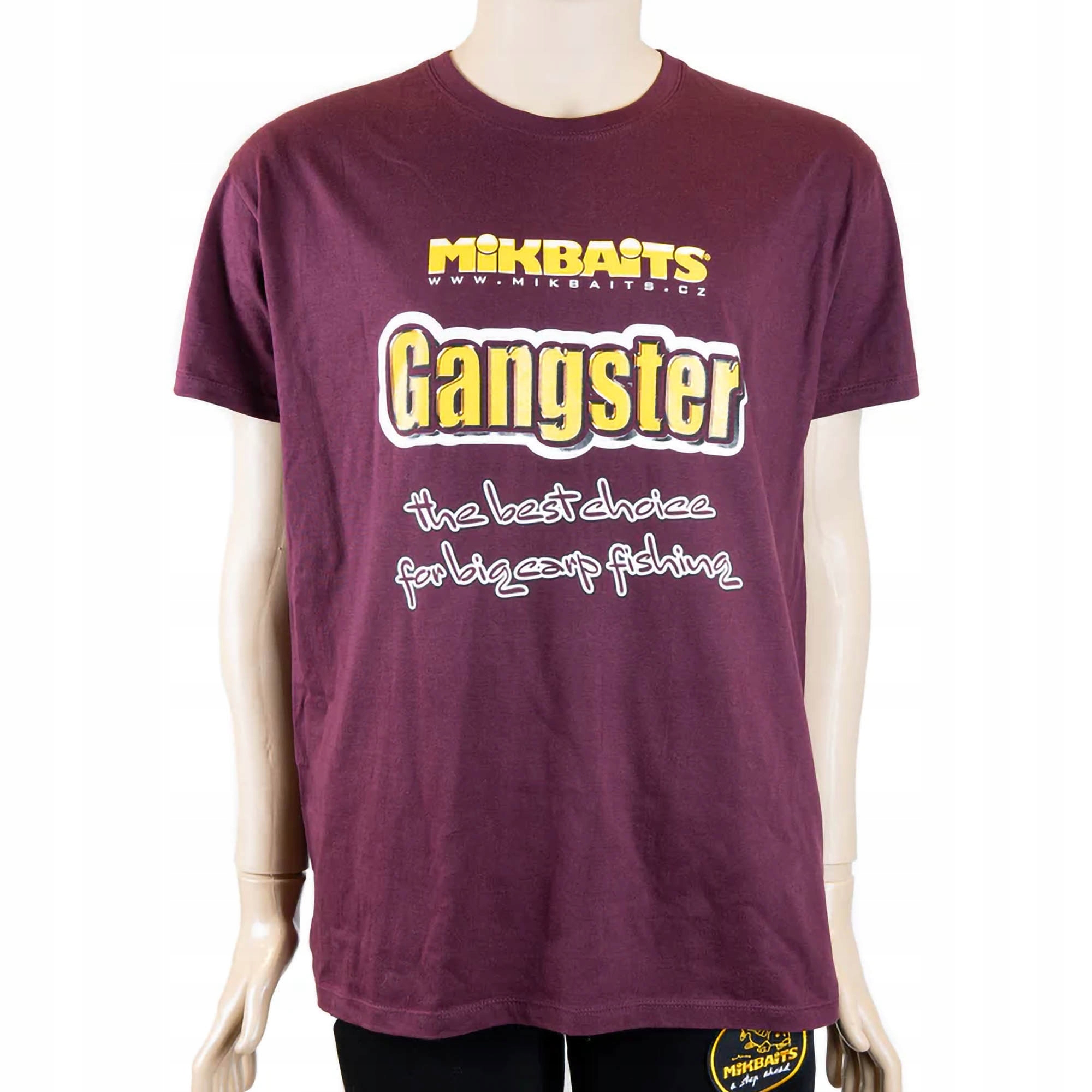 Koszulka Mikbaits Clothing T Shirt Gangster Burgundy XL
