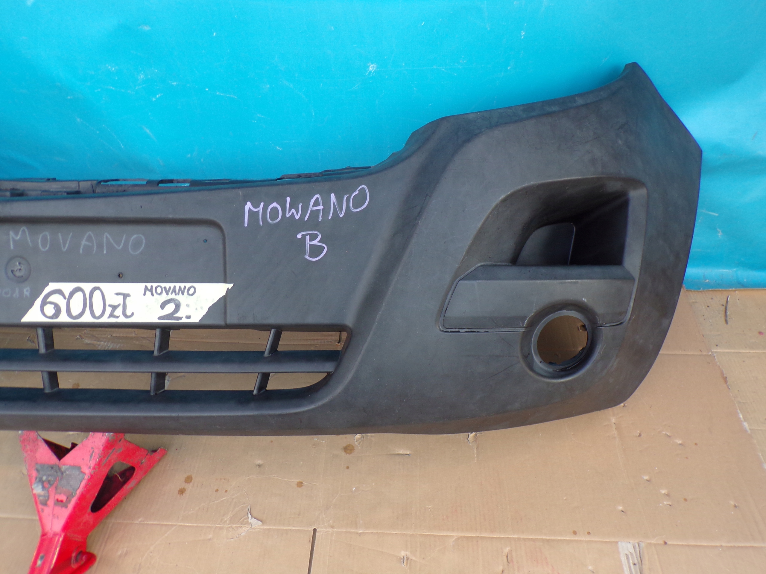 Opel MOVANO 3 10 - bumper front front original fog lights
