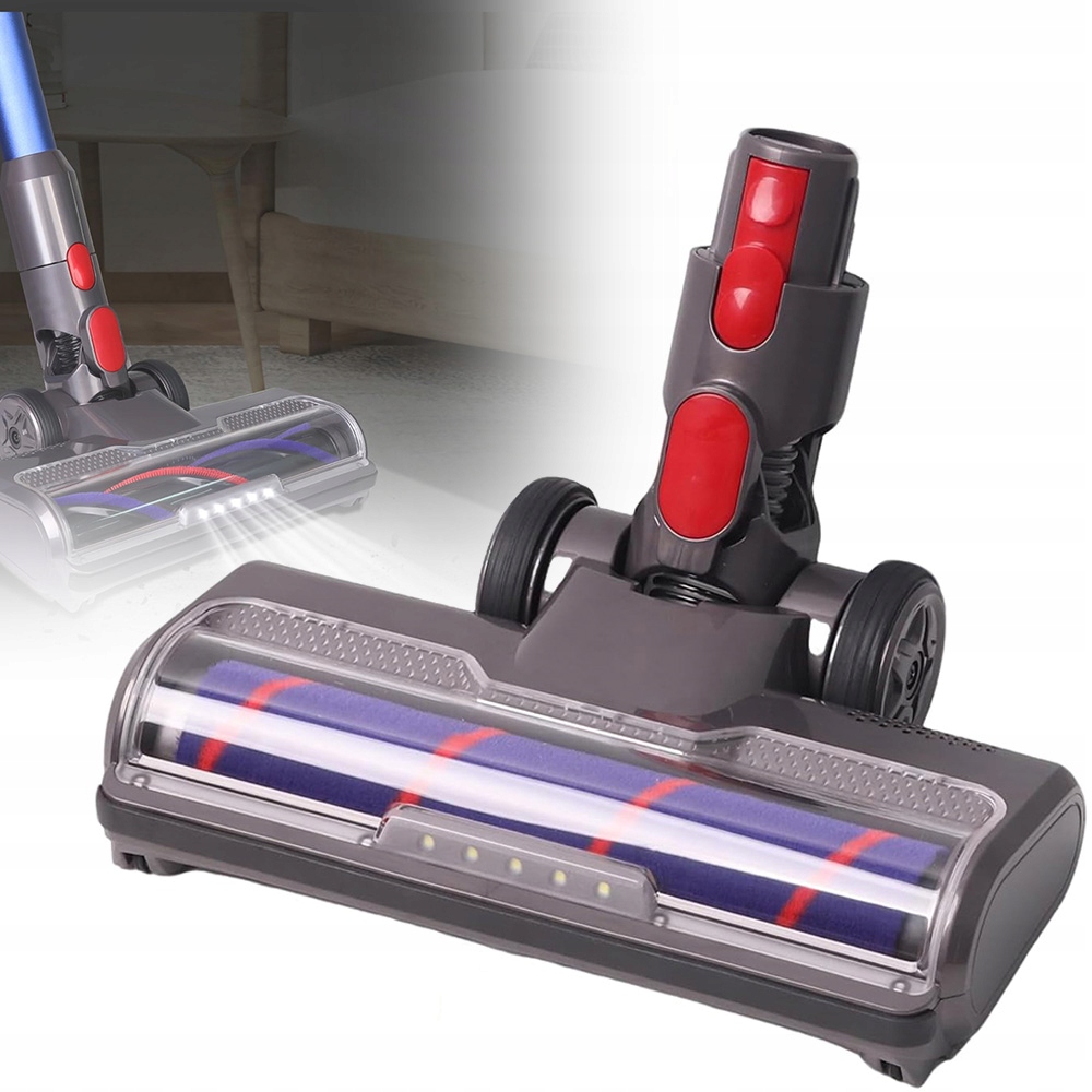 Kartáčová Hlava Pro Vysavač Dyson S Led Lampou Je Vhodná Pro V7 V8 V10 V11 V15