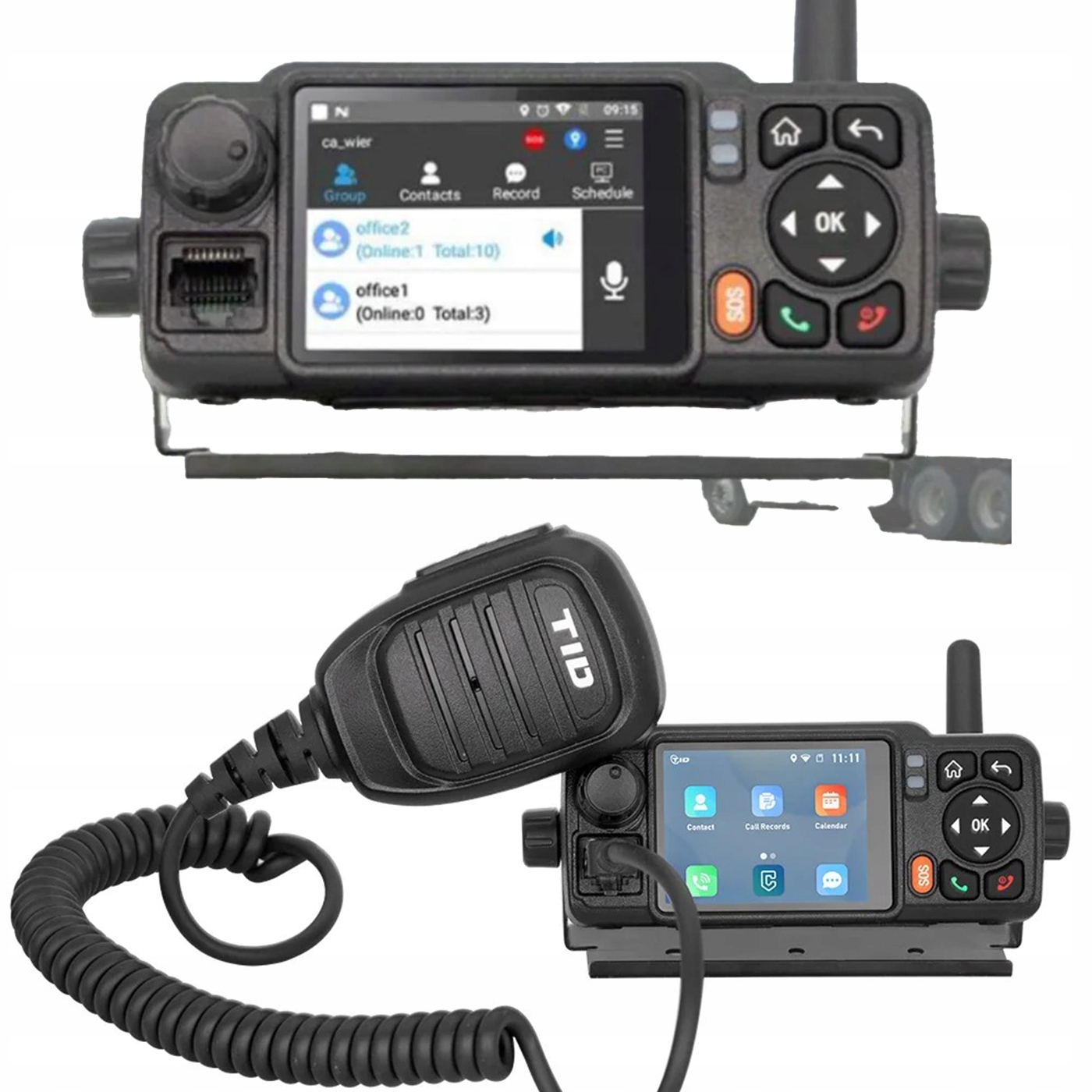 Rádiotelefón Automobilový TD-M6Plus PoC 4G Lte Zello Android Dual Sim Cb Rad