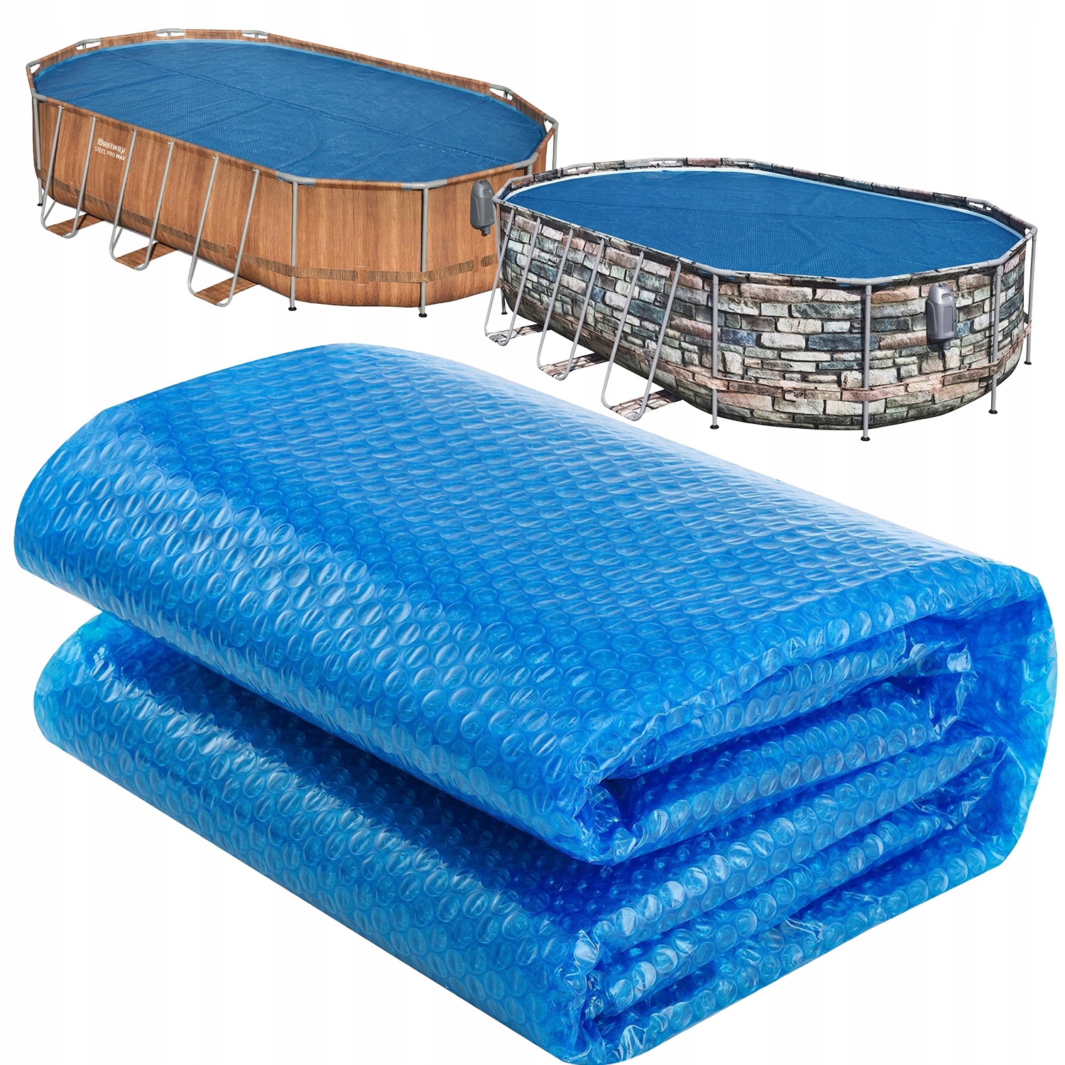 Solárny Panel S Krytom Na Ohrev Vody Je Vhodný Pre Bazén Bestway 56719