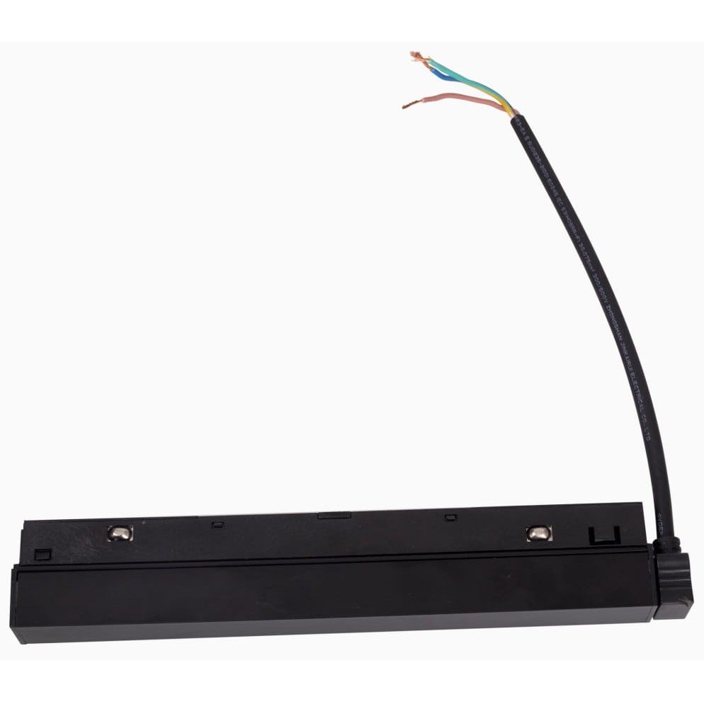 Napájecí zdroj 100W 230V Černý Magnetic Plast 25 cm MaxLight