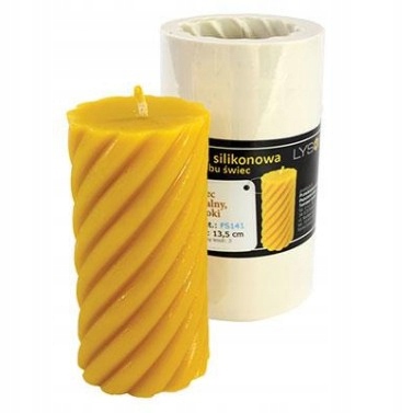 Forma silikonowa - Walec spiralny wysoki