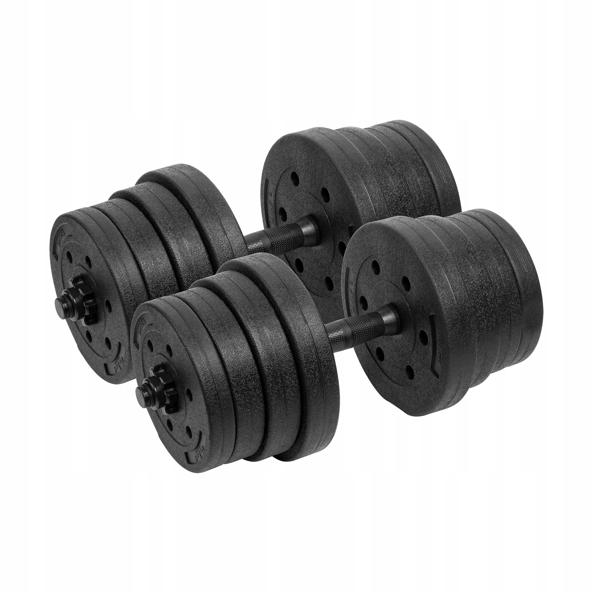 Hantle bitumiczne regulowane 2x15kg Rebel zestaw solidne