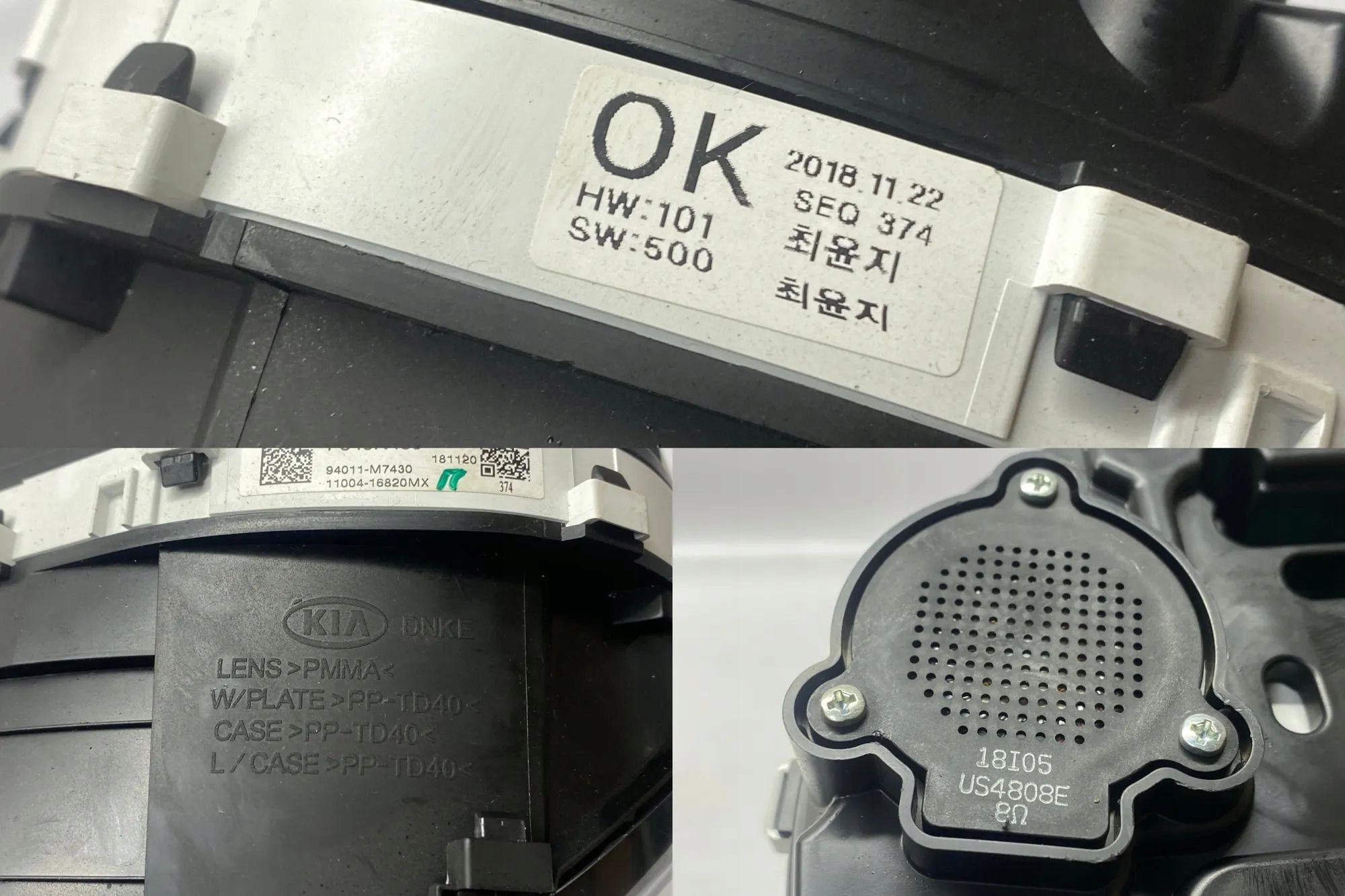 kia CERATO спидометр P940N430 2019 2000cm3