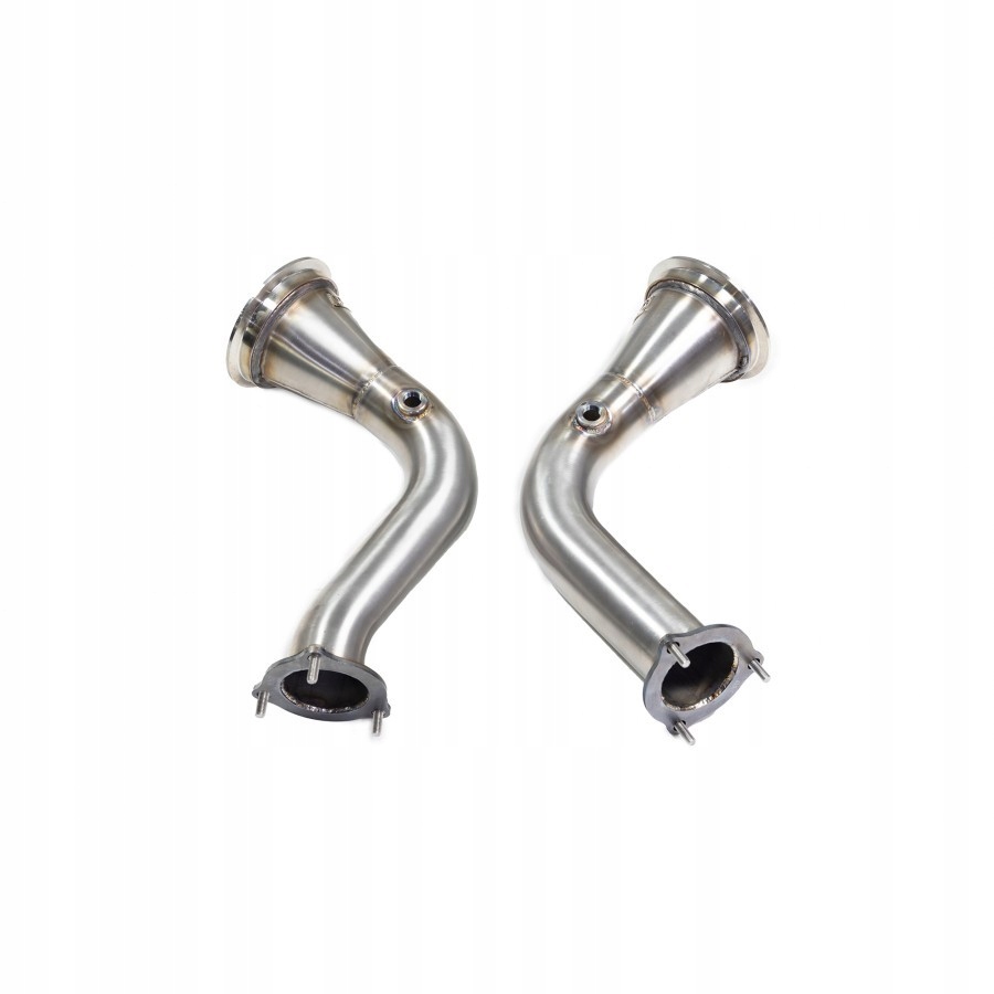 SAUC092 - Audi RS4 B9 2.9 без GPF de-Cat Downpipes SCORPION