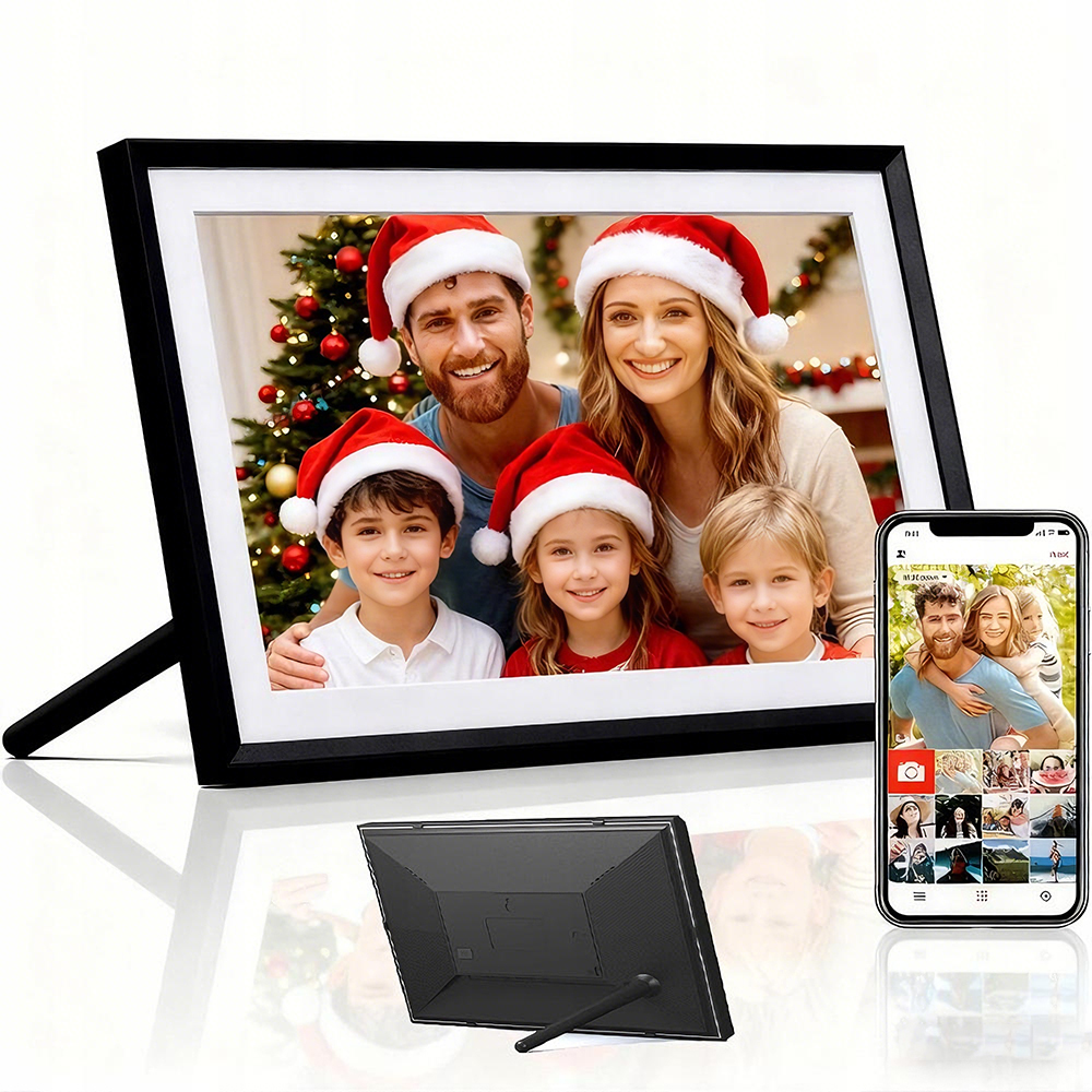 Digitální Rámeček Na Fotografie 32 Gb Paměť Wifi Aplikace Uhale Vzdálené Sdílení