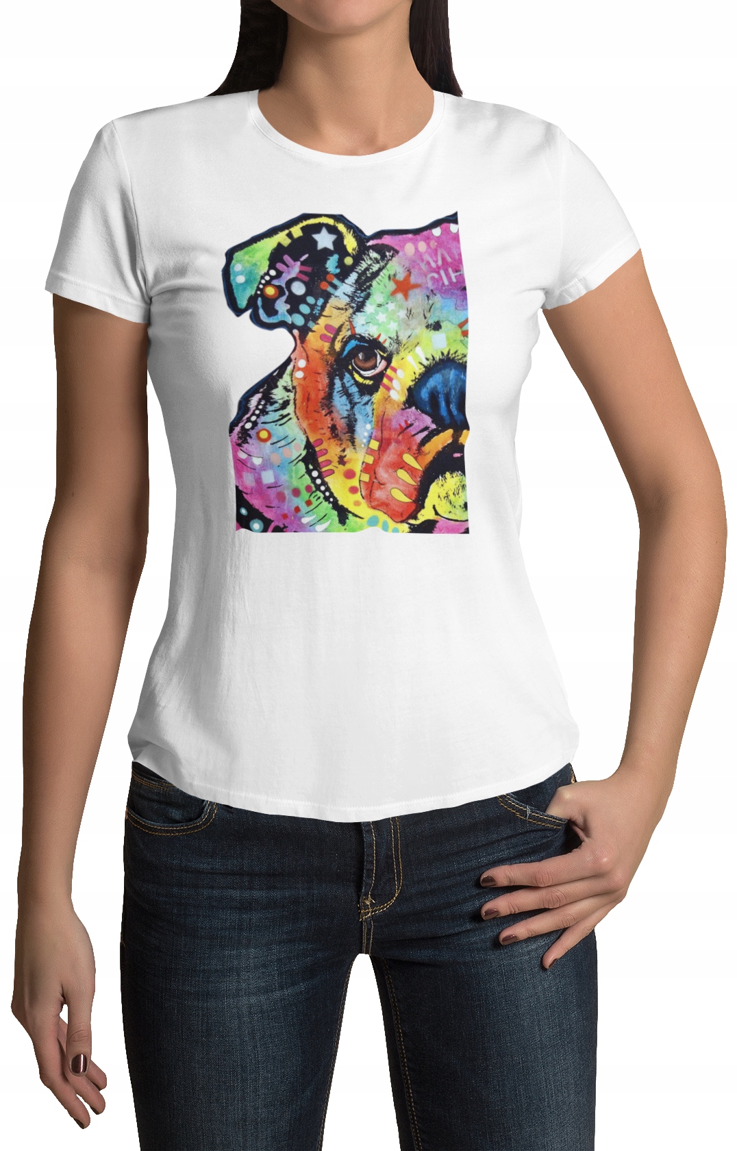 

Koszulka Damska T-shirt XL Super Jakość- Wzory!!