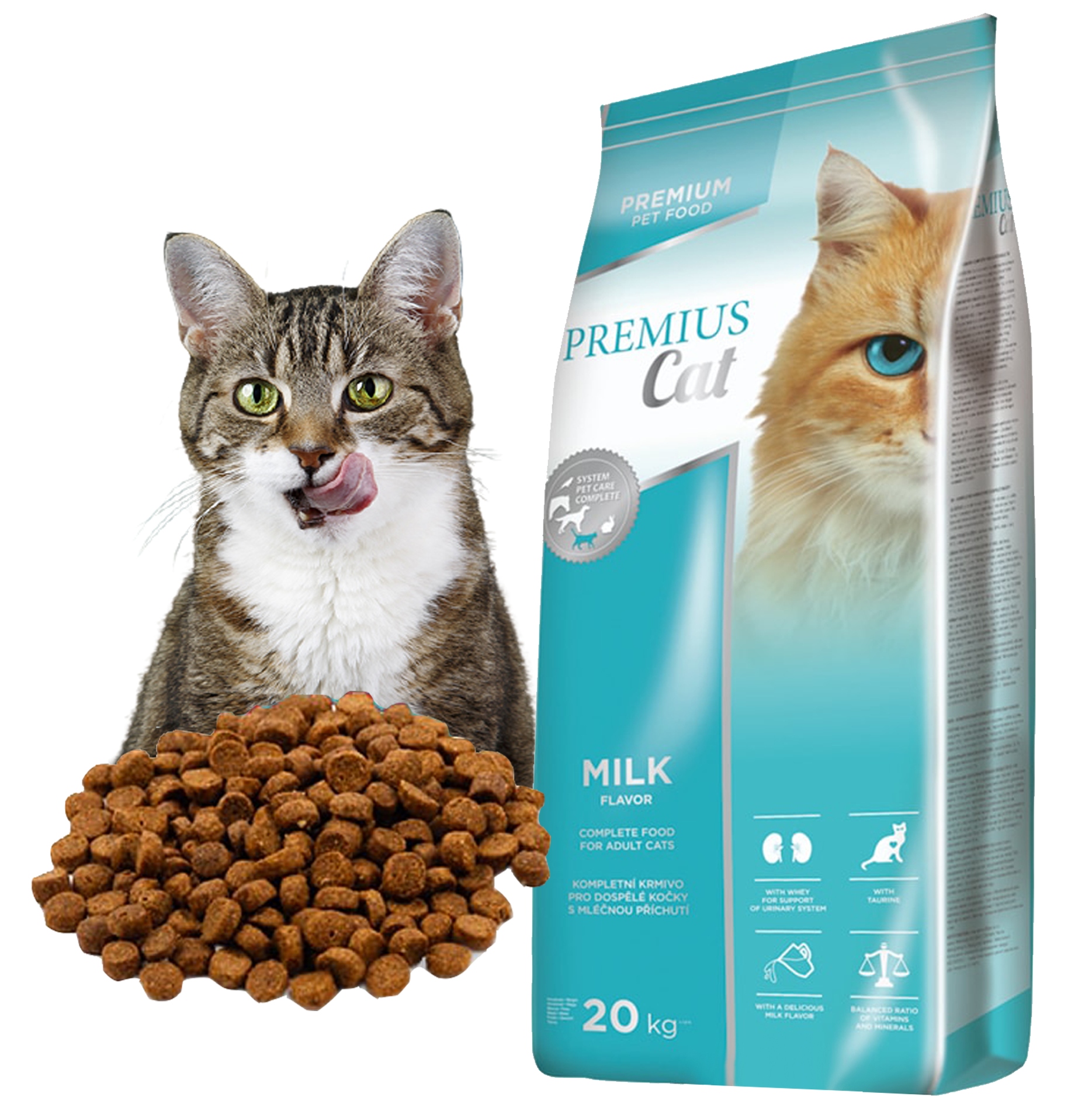 Levně Dibaq Premius Cat Milk krmivo pro kočky 20 kg