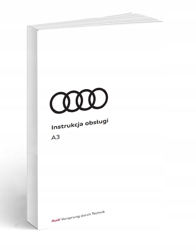 Audi A3 2024 2026 Instrukcja Obsługi/ 2025 lifting Polski