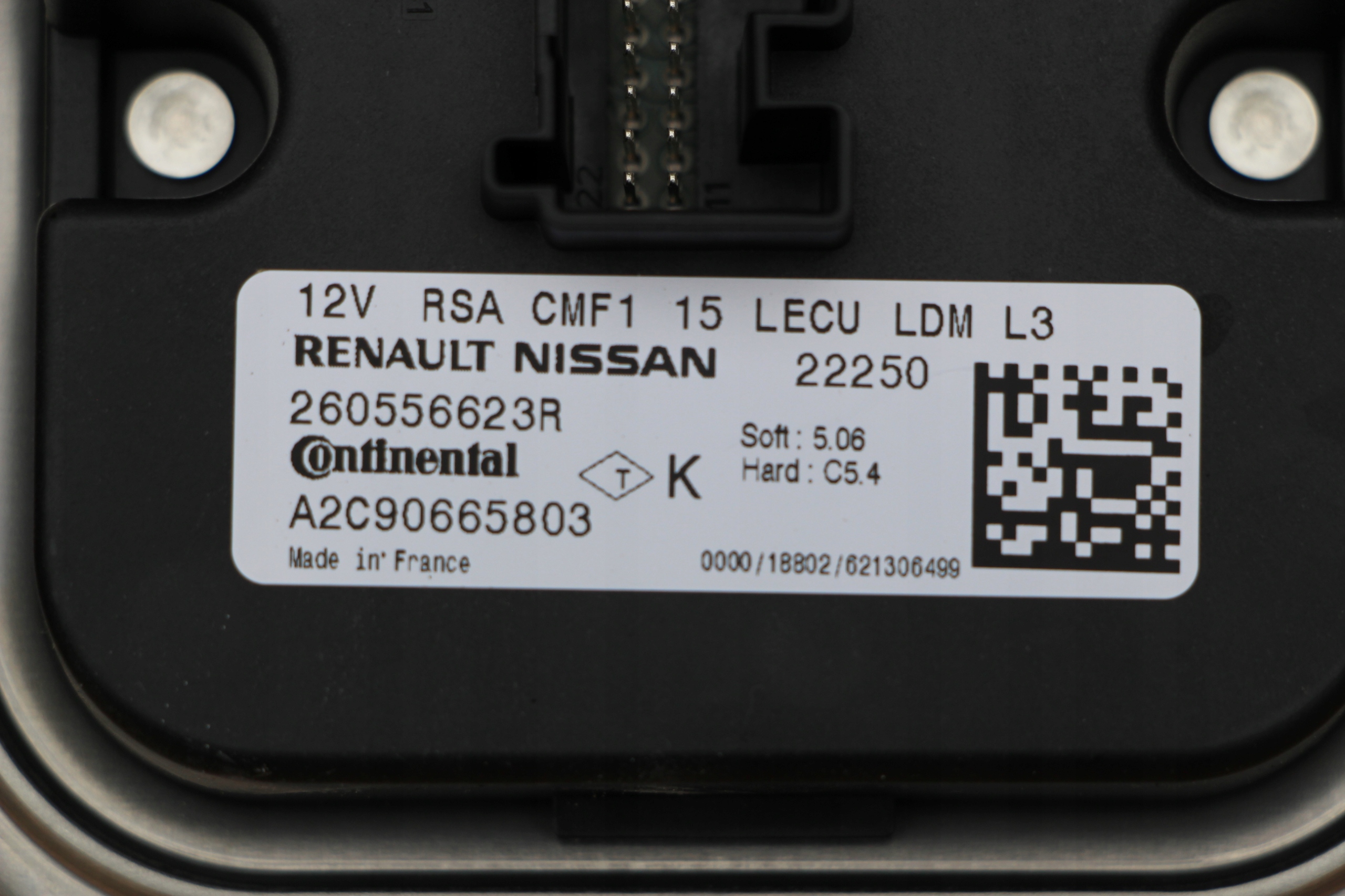 Конвертер модуль led renault CLIO V MEGANE IV CAPTUR II 260556623R